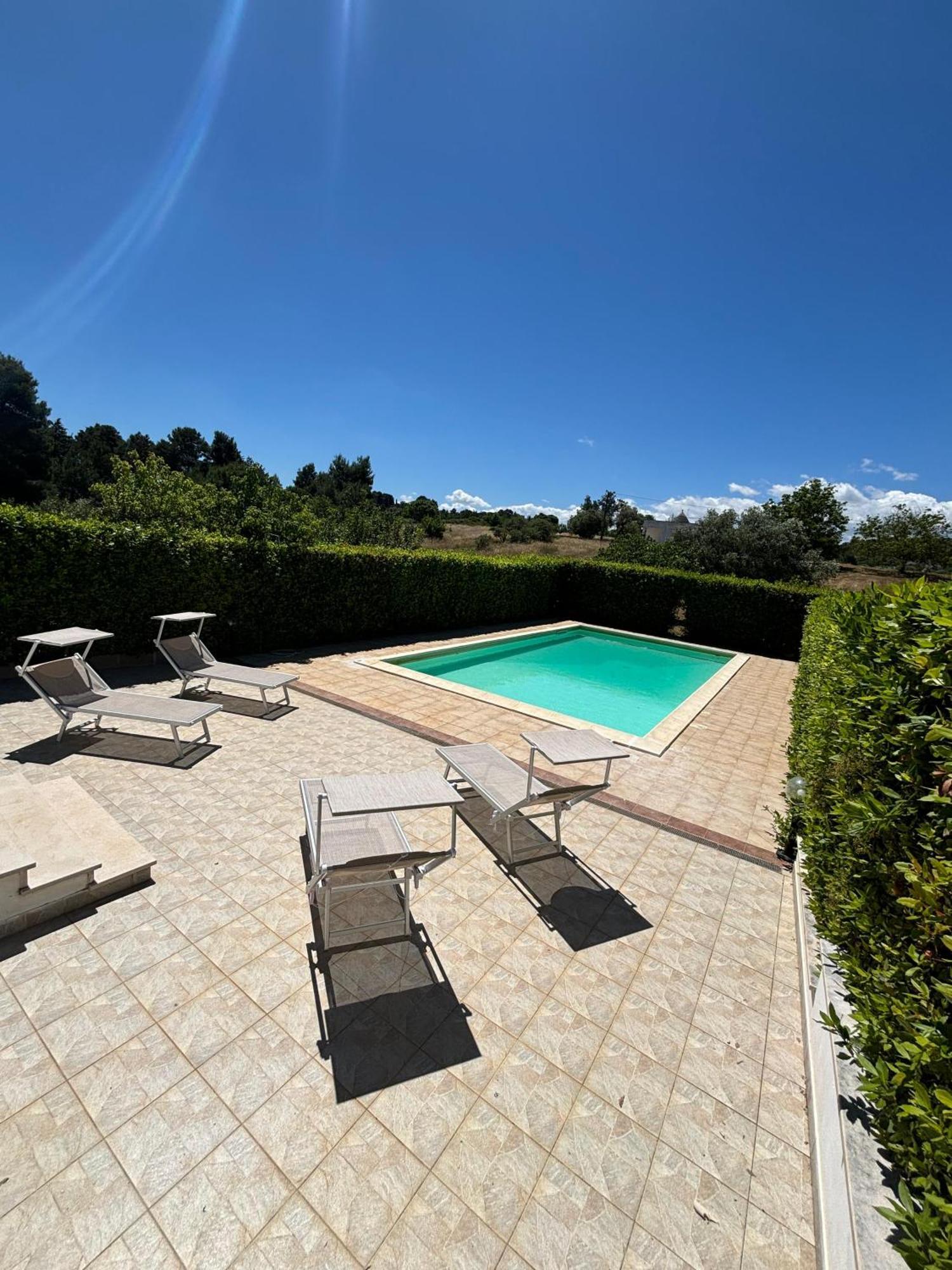 Trulli And Pool - I Cactus Villa Martina Franca Dış mekan fotoğraf